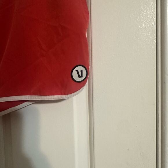 Vuori melon Tavi Athletic Shorts with Elastic tie Waistband size large - Picture 6 of 7